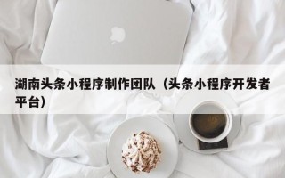 十堰湖南头条小程序制作团队（头条小程序开发者平台）